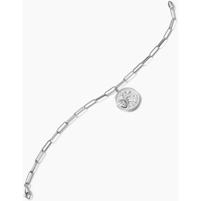 Bracelet Murat Le Trésor en argent rhodié
