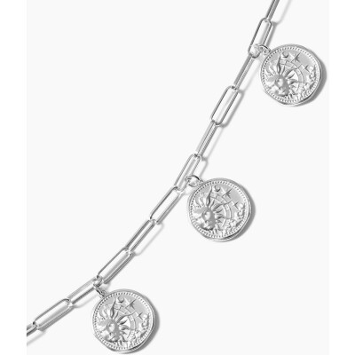 Bracelet Murat Le Trésor en argent rhodié