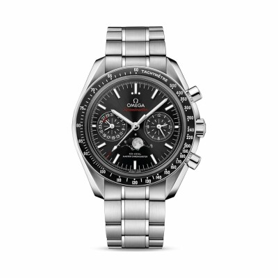 Montre OMEGA Speedmaster Moonwatch Co-Axial Master Chronometer Chronographe Phases de lune 44,25mm