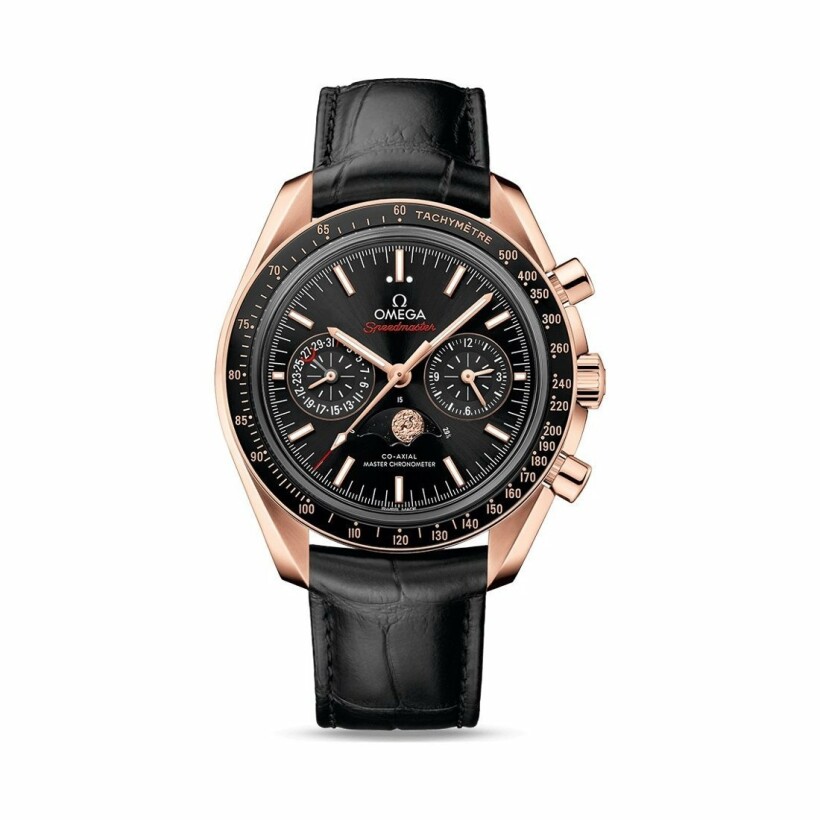 OMEGA Speedmaster Moonwatch Co‑Axial Master Chronometer Chronograph Moon phase 44.25mm watch