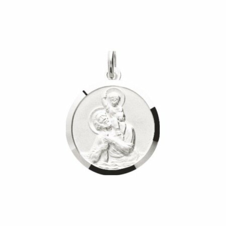 Médaille St-Christophe en argent