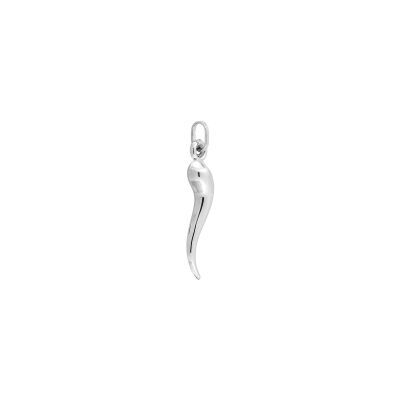 Pendentif en argent rhodié
