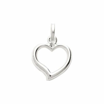 Pendentif coeur en argent