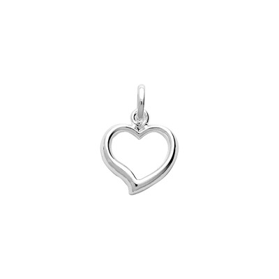 Pendentif en argent rhodié