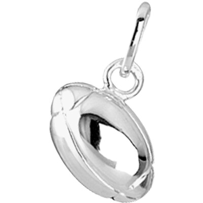 Pendentif en argent rhodié