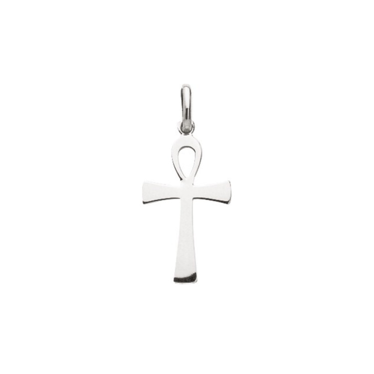 Pendentif croix en argent