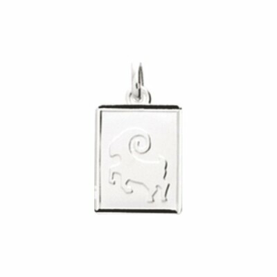 Pendentif zodiaque "Bélier" en argent