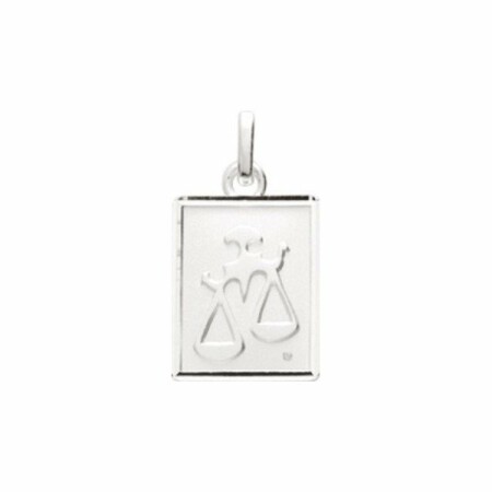 Pendentif zodiaque "Balance" en argent