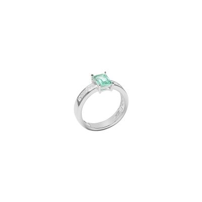 Bague Murat Les Intemporels en argent rhodié et oxydes de zirconium