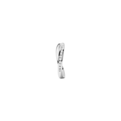 Bague Murat Seine en argent rhodié et oxyde de zirconium