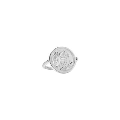 Bague Murat Le Trésor en argent rhodié