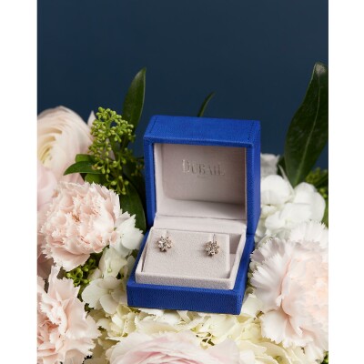 Pendant diamonds rose gold