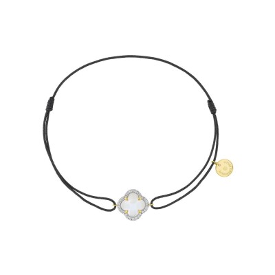 Bracelet Morganne Bello Victoria Diamants en or jaune, nacre et diamants