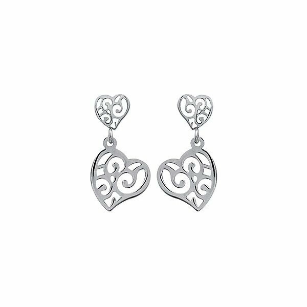 Boucles d'oreilles en acier