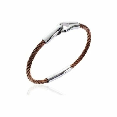 Bracelet Jonc en acier PVD