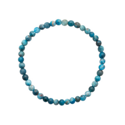 Bracelet en pierre de couleur