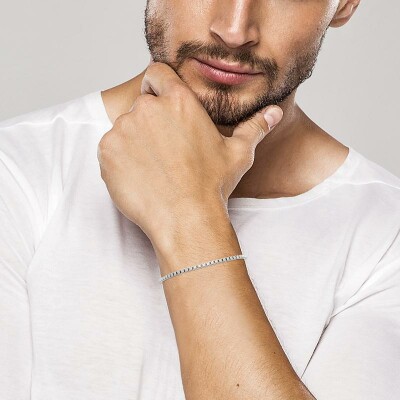 Bracelet en acier