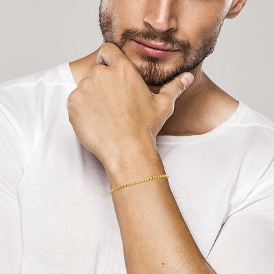 Bracelet en acier