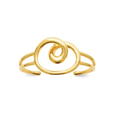 Bracelet jonc en acier et pvd