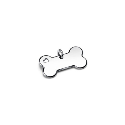 Médaille Pandora Os De Collier Pour Animal en acier