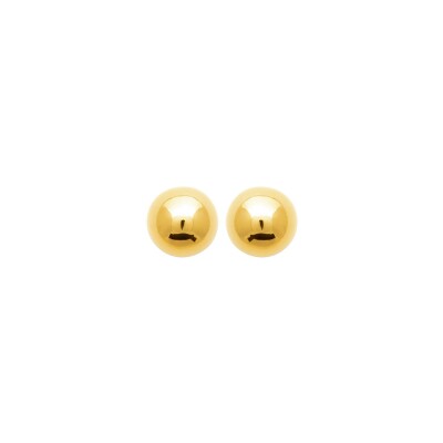 Boucles d'oreilles en acier et pvd