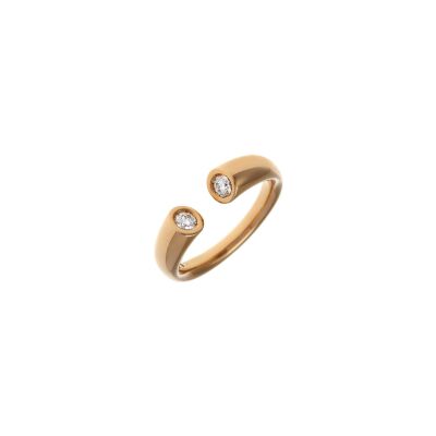 Veron Roques ring, rose gold and diamonds, size 53