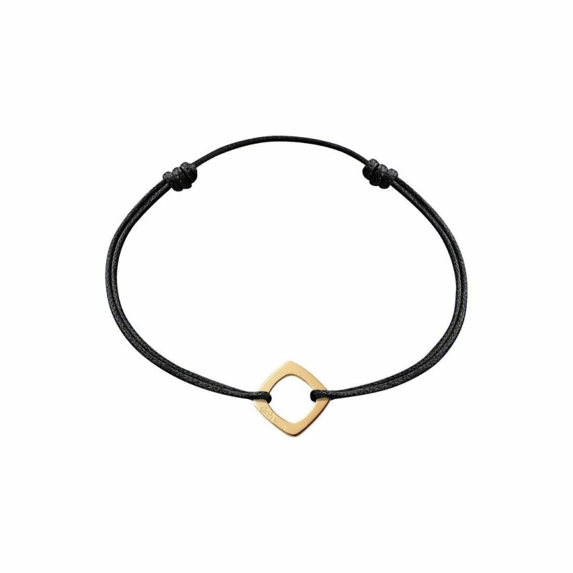 dinh van Impression cord bracelet, yellow gold, small
