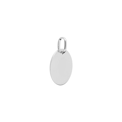 Pendentif en argent rhodié