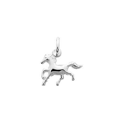 Pendentif en argent rhodié