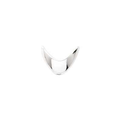 Bague en argent rhodié