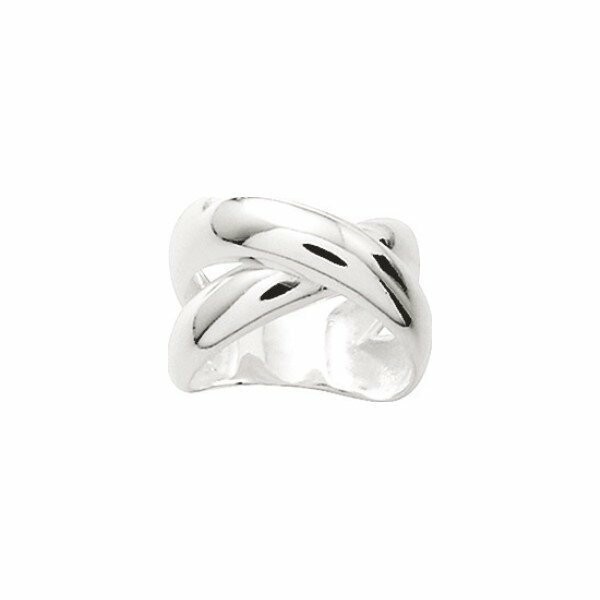 Bague en argent rhodié