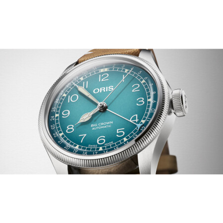 Montre Oris Cervo Volante bleue