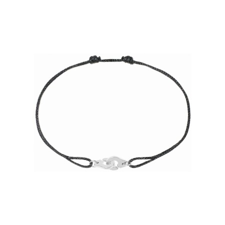 Menottes dinh van R6.5 cord bracelet, white gold