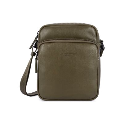 Sacoche zippée Lancaster Soft Vintage Homme S