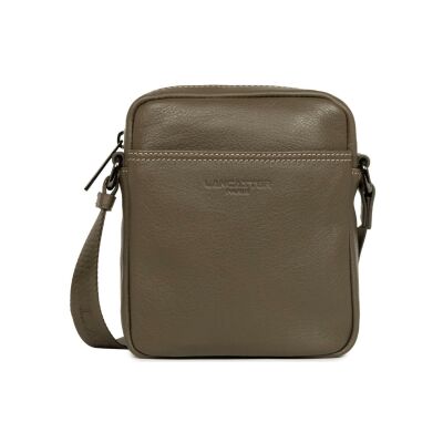 Sacoche zippée Lancaster Soft Vintage Homme Mini