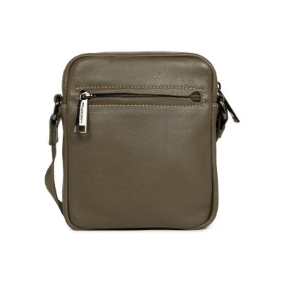Sacoche zippée Lancaster Soft Vintage Homme Mini