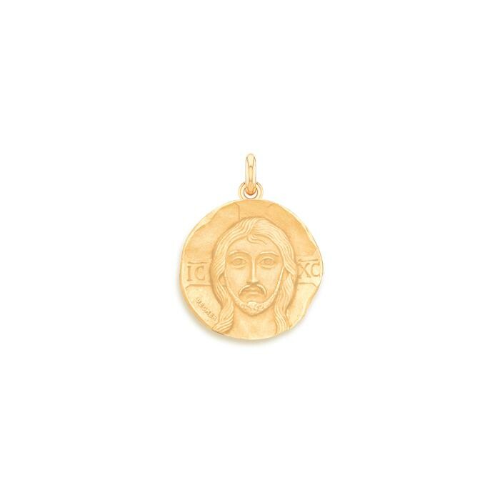 Médaille religieuse Pantocrator en or jaune