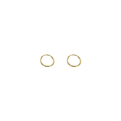 Boucles d'oreilles en or jaune