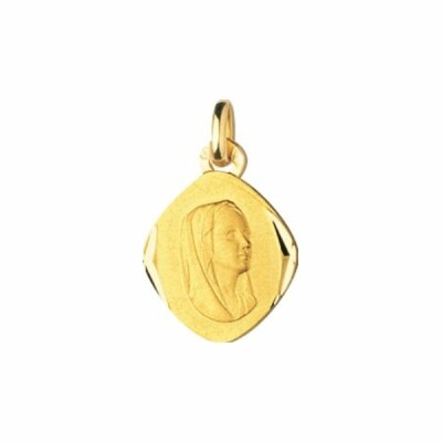 Médaille Vierge en or jaune