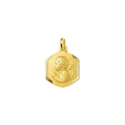 Médaille Ange en or jaune