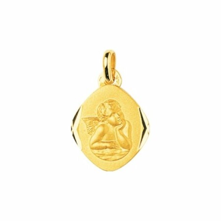 Médaille de baptême Ange en or jaune