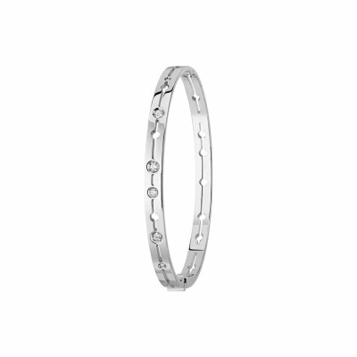 Bracelet Pulse dinh van en or blanc et diamants