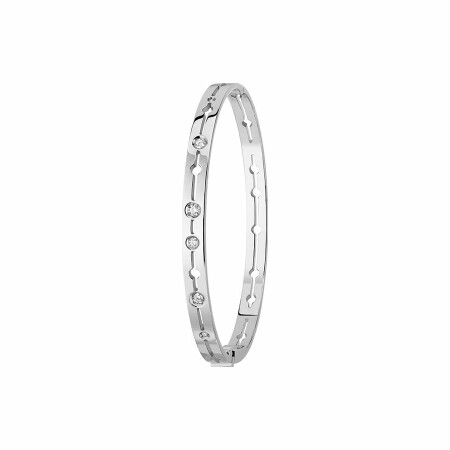 Bracelet Pulse dinh van en or blanc et diamants