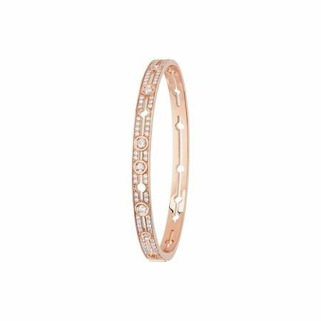 bracelet Pulse dinh van en or rose et diamants