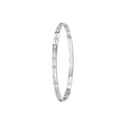 Bracelet dinh van Pulse dinh van en or blanc et diamants