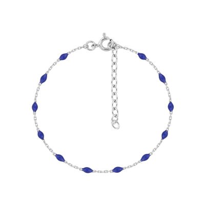 Bracelet en argent rhodié