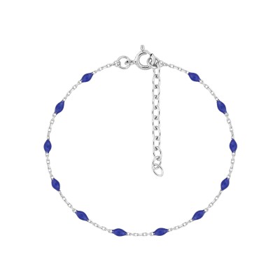 Bracelet en argent rhodié