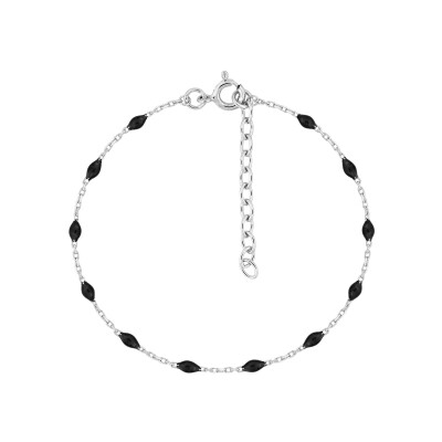 Bracelet en argent rhodié