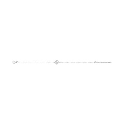 Bracelet en argent rhodié