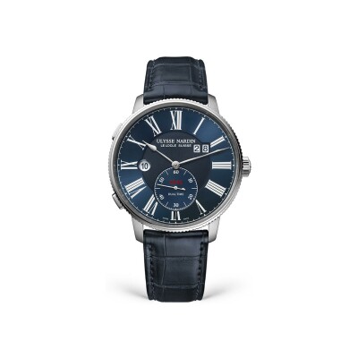 Montre Ulysse Nardin Marine Torpilleur Dual Time 44mm